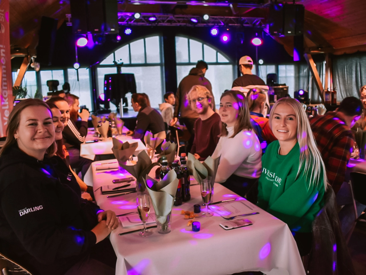 Gruppebilde av tidligere medlemmer